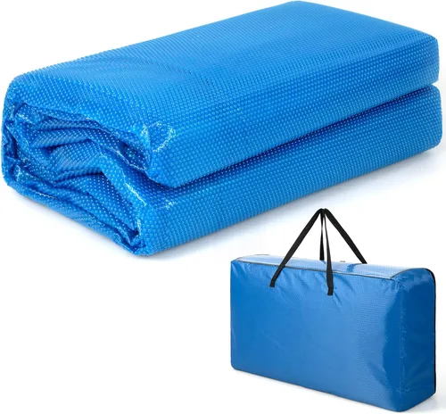 Vista 10 de S AFSTAR Cubierta de piscina rectangular de 12 x 24 pies, con bolsa de transporte, impermeable y a prueba de polvo, cubierta de piscina resistente
