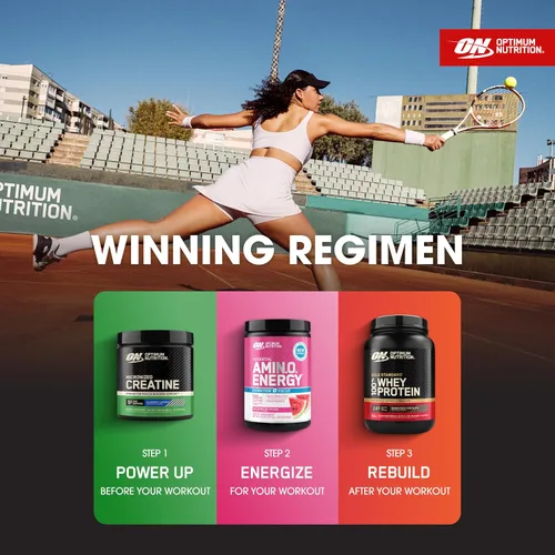 Vista 10 de Optimum Nutrition Monohidrato de creatina en polvo, limonada de arándanos