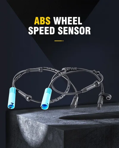 Vista 2 de OCPTY Sensor de ABS, sensores de velocidad de rueda delantera/trasera izquierda/derecha aptos para Mini Cooper R50 R52 R53 2002 2003 2004 2005 2006