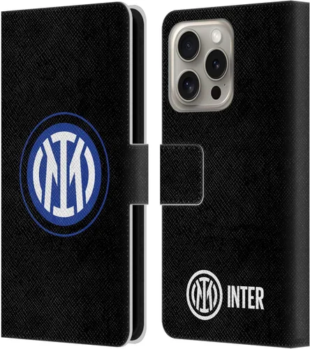 Vista 62 de Head Case Designs Officially Licensed Inter Milan Flag Badge Leather Wallet Case Compatible with Apple iPhone 7 Plus/iPhone 8 Plus