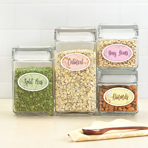 Vista 3 de Avery Etiquetas ovaladas impermeables duraderas, tecnología Sure Feed, 4.25 x 2.5 pulgadas, 150 en total, etiquetas impermeables resistentes al