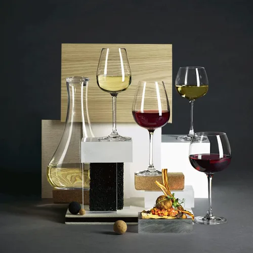Vista 3 de Villeroy & Boch Purismo - Decantador de vino blanco, 25.25 oz, vidrio, transparente