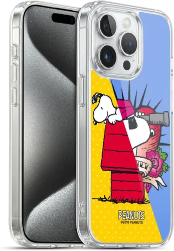Vista 166 de Head Case Designs Officially Licensed Peanuts Charlie & Woodstock Nap Halfs and Laughs Gel Case [Military Grade Protection] Compatible with Apple
