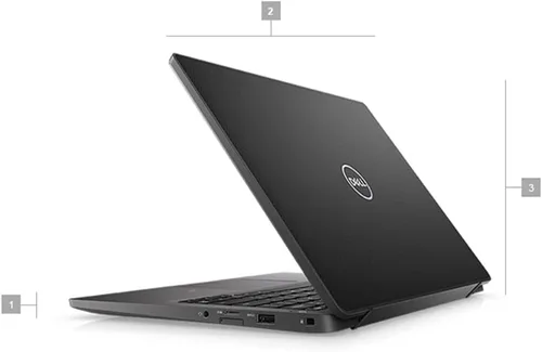 Vista 2 de Dell Latitude 7400 Laptop 14 - Intel Core i5 8ª generación - i5-8265U - Quad Core 3.9Ghz - 256GB SSD - 16GB RAM - 1920x1080 FHD - Windows 10 Pro