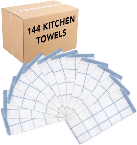 Vista 12 de Arkwright - Toallas de cocina para cocina, 12 unidades, suaves, 100% algodón de rizo, altamente absorbentes y de secado rápido, paños para lavar