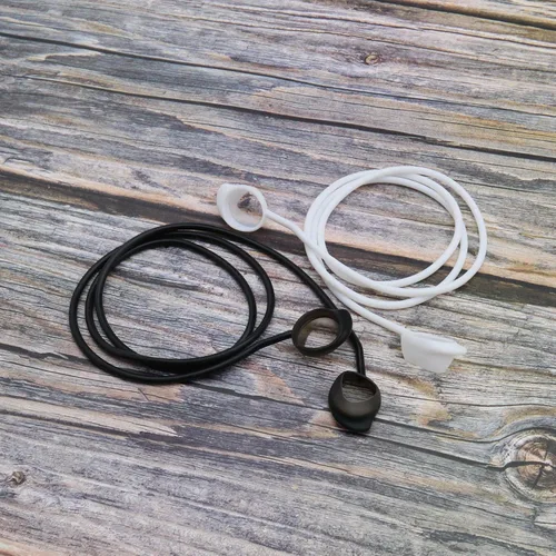 Vista 7 de Create idea 2 uds auriculares inalámbricos silicona anti-pérdida correa compatible con Galaxy Buds/Buds Plus auriculares correas auriculares