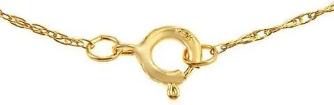 Vista 5 de Galaxy Gold GG Juego de collar y aretes de oro amarillo de 14 quilates con topacio azul con diamantes