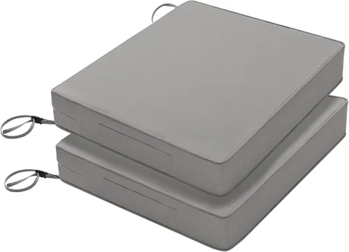 Vista 12 de Favoyard Cojines para sillas de patio de 18 x 18 x 3 pulgadas, impermeables, para muebles de patio, para muebles de patio, color resistente a los 3