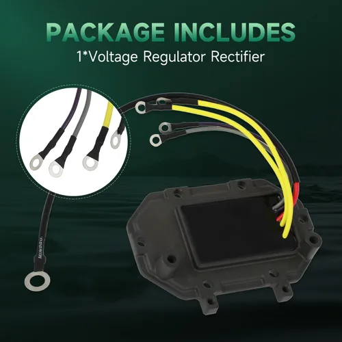 Vista 4 de SCITOO 395204 395391 Para Johnson Evinrude Regulador Fueraborda Rectificador 35 AMP