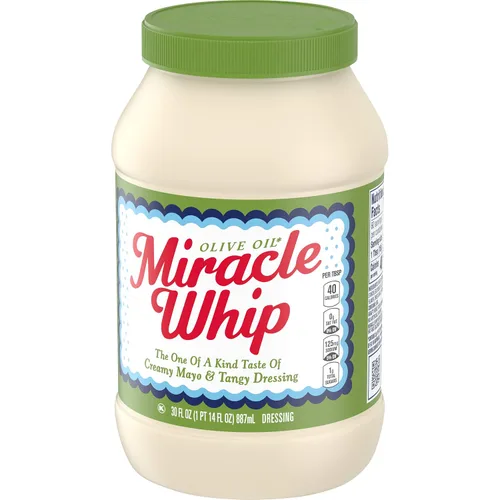 Vista 39 de Miracle Whip Aderezo tipo mayo, ligero, tarro de 30 onzas líquidas