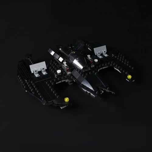 Vista 7 de Kyglaring Kit de iluminación LED (sin modelo) diseñado para Lego DC Batwing Batman vs The Joker 76265 DC Super Hero Model Kit de construcción - sin