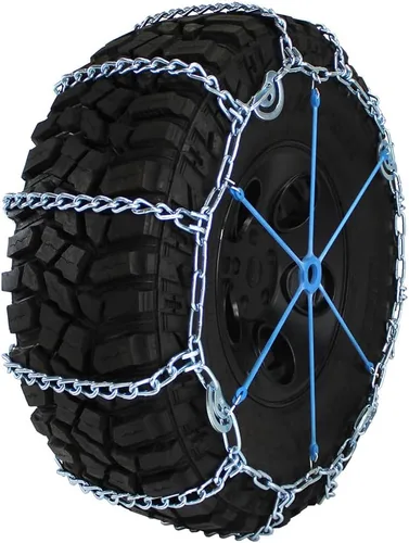 Vista 3 de Quality Chain Cadenas de neumáticos estilo leva de enlace de carbono de base ancha para camiones ligeros (3210QC)