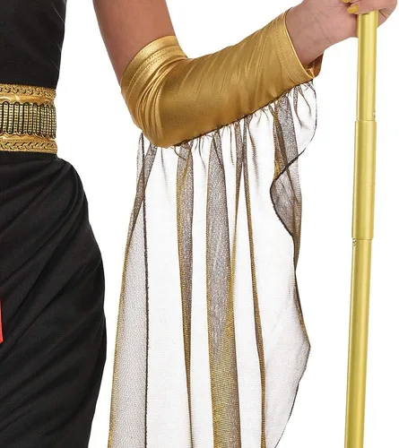 Vista 5 de Amscan 847814 Disfraz de Cleopatra para adultos tamaño pequeño