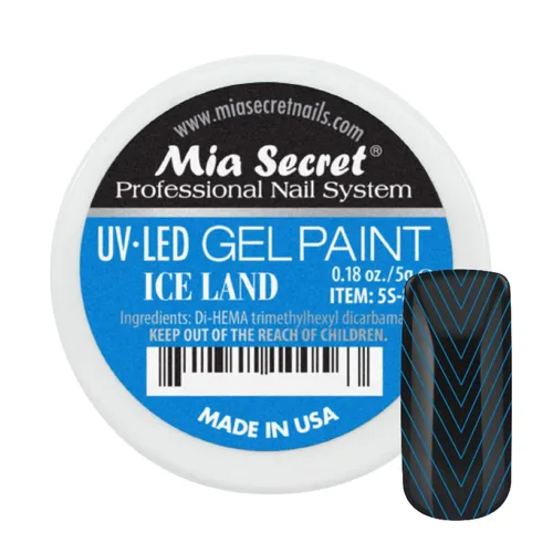 Vista 6 de Mia Secret Sistema de uñas profesional UV/LED Pintura en gel - 0.18 oz (orquídea)