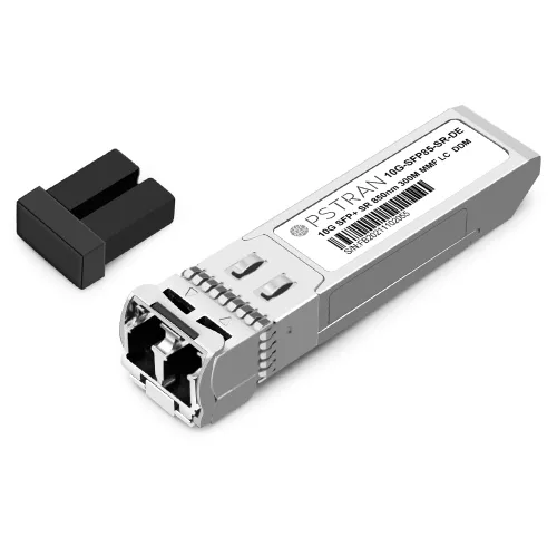 Vista 44 de 10GBASE-LR SFP+ Módulo Transceptor Óptico, 1310nm, 6.2 mi, DDM, Duplex LC SMF, 10 unidades, Gris, Sólido