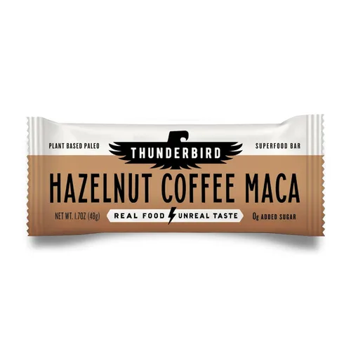 Vista 8 de Thunderbird Bars - Bocadillo energético, sin gluten con proteínas, comida real saludable, paleo vegano sin OMG, sin azúcar añadido, sabor a anacardo