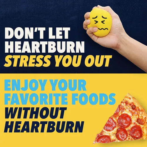 Vista 3 de Pepcid AC - Tabletas de alivio de acidez estomacal de máxima potencia, medicamentos de venta libre que previene y alivia la acidez estomacal