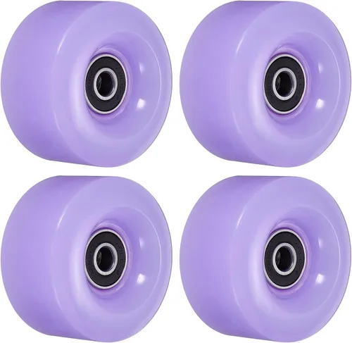 Vista 11 de PATIKIL Roller Skate Wheels with Bearings, Quad Skate Replacement for Double Row Skate Skateboards Indoor or Outdoor