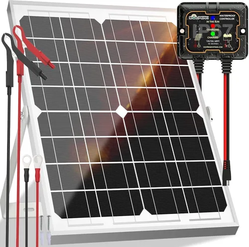Vista 8 de Kit de paneles solares SOLPERK 10W 12V