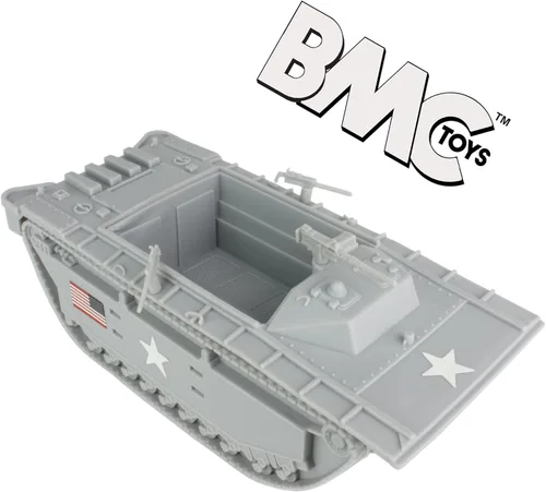 Vista 7 de BMC WW2 USMC Amtrac LVT - Vehículo anfibio 1:32 para hombres plásticos del ejército