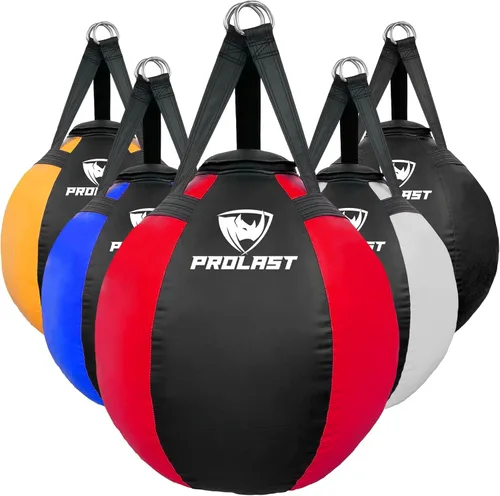 Vista 5 de Wrecking Ball Heavy Punching Bag for Adults, Hook and Uppercut, Body Snatcher, Boxing, MMA, Muay Thai, 65 lbs