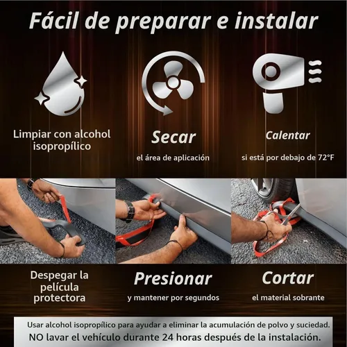 Vista 5 de EZ Lip - Faldas laterales PRO Kit universal de efectos de suelo con panel basculante y protector de 2 pulgadas