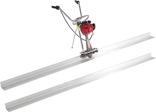 Vista 10 de 1.4HP Solado de Hormigón con Potencia con Tableros de Aluminio de 10 pies, Herramienta de Solado de Hormigón Vibrador 8000RPM con Brazos Ajustables