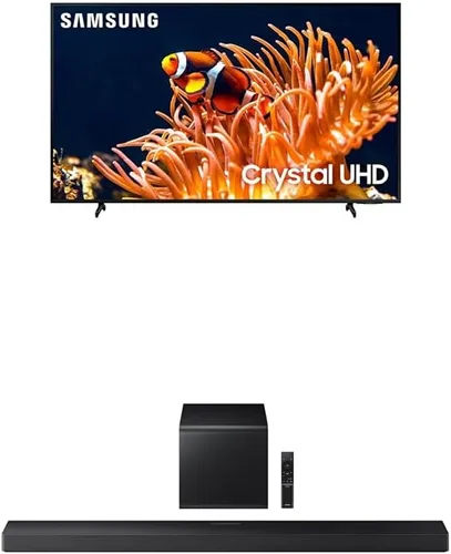 Vista 23 de Samsung - Smart TV de 55 pulgadas de la serie Crystal UHD 4K DU8000, HDR, con seguimiento de objetos y sonido Lite, Motion Xcelerator, diseño ultra