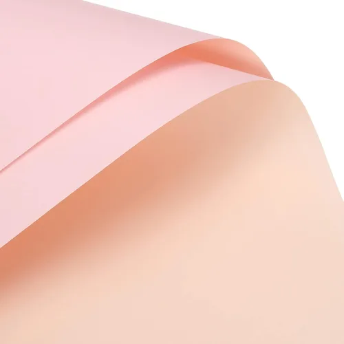 Vista 15 de MECCANIXITY 10 piezas de papel de regalo de flores de doble cara amarillo-verde + champán de 22.8 x 22.8 pulgadas, impermeable para suministros