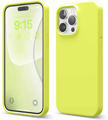 Vista 11 de elago Funda compatible con iPhone 15 Pro Max, de silicona líquida, funda protectora de cuerpo completo, a prueba de golpes, funda delgada