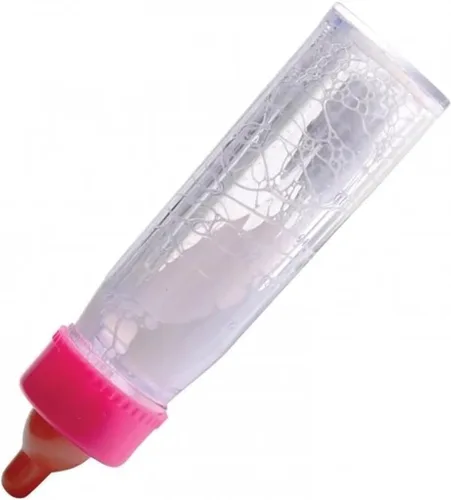 Vista 9 de 4E's Novelty Paquete de 2 Biberones Accesorios para Muñecas de Bebé, Muñeca Mágica con Leche y Jugo que Desaparece - Accesorios de Juguetes
