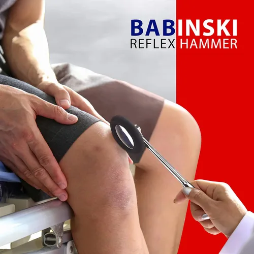 Vista 6 de Juego de percusión neurológica de 7 piezas, kit de diagnóstico de molinete de martillo de Taylor Buck Reflex para enfermeras, EMS, estudiantes