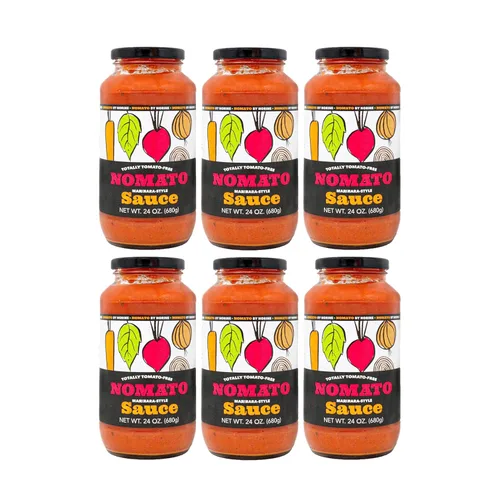 Vista 12 de Nomato - Paquete de 4 de Salsa de Ketchup Original Sin Tomate (13 oz) - Sin Tomate, Sin Gluten, Sin Nueces y Sin Lácteos (Ketchup, Paquete de 4)