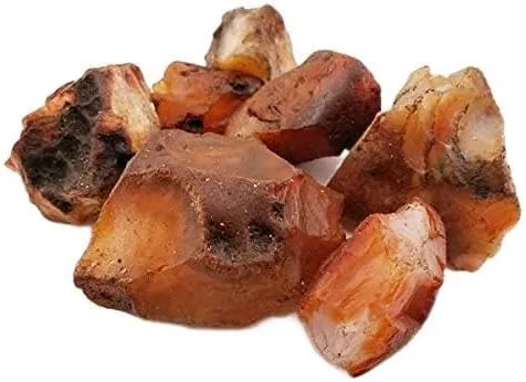 Pachamama Essentials Cornalina natural cruda piedra preciosa 1/2 lb a granel al por mayor chakra cristal curación, metafísica, meditación, protección