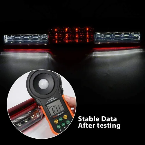 Vista 2 de PIT66 3ª luz de freno LED, compatible con Chevy Silverado 1999-2006/GMC Sierra 1500 2500HD 3500 1999-2006 + lente roja y ahumada