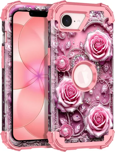 Vista 15 de Rancase Funda para iPhone 11, tres capas de alta resistencia a prueba de golpes, protección de plástico duro + funda protectora de goma de silicona