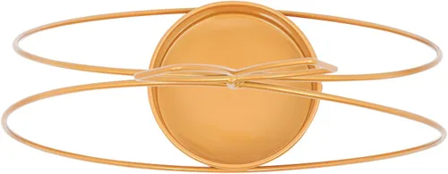 Vista 5 de Jarrones dorados para centros de mesa de boda, 10 piezas de centro de mesa de metal geométrico dorado, elegantes centros de mesa de boda para mesas