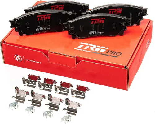 Vista 4 de TRW Pro TRC1440 Disc Brake Pad Set For Lexus LS460 2010-2017, Front