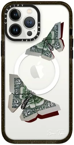 Vista 32 de Funda Impact de CASETiFY para iPhone 13 Pro Max [Protección contra caídas de grado militar 4X de 2.5 m/Compatible con Magsafe] - Corazones