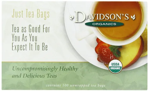 Vista 14 de Davidson's Organics, English Breakfast, 100 bolsas de té sin envolver