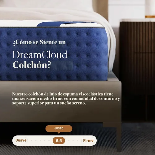 Vista 5 de DreamCloud Premier - Colchón individual de 13 pulgadas, espuma viscoelástica de gel de lujo