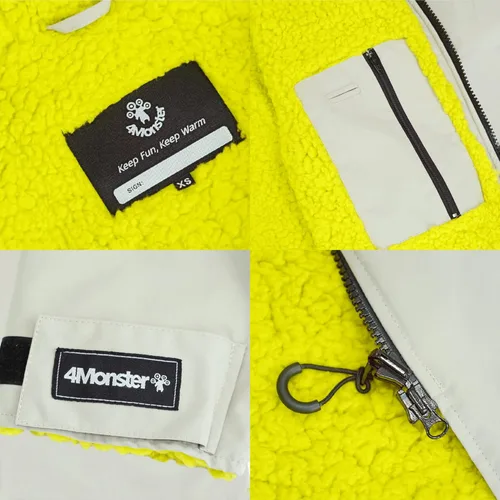 Vista 2 de 4Monster Parka de natación con capucha, traje de neopreno de secado rápido, impermeable, abrigo cálido, poncho de surf para deportes acuáticos