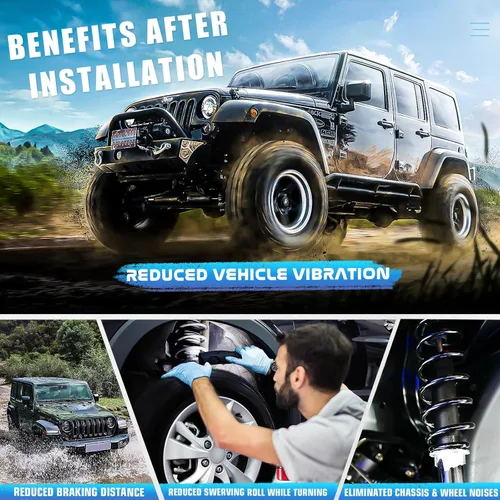 Vista 9 de 172311 Amortiguadores delanteros completos con muelles helicoidales para 2006-2017 Volkswagen Jetta/Passat, 2006-2013 Audi A3/A3 Quattro, 2012-2017