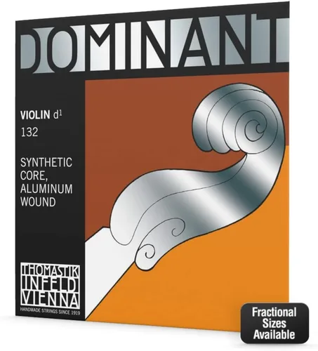 Vista 22 de Thomastik -Infeld Dominant Violin Single D String - Escala 1/2 - No. 132 1/2