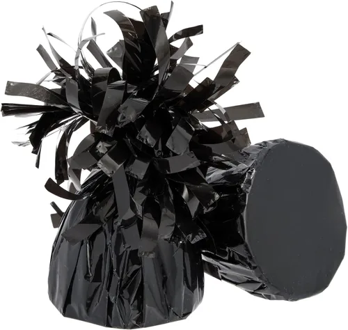 Vista 7 de BLUE PANDA Pesas de globo negro, paquete de 15, 6 onzas, 4.5 pulgadas, peso de globo de helio a granel para centros de mesa y eventos al aire libre