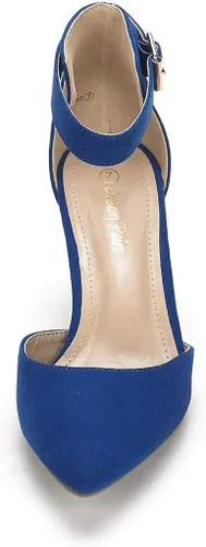 Vista 4 de DREAM PAIRS zapatos puntiagudos de vestir para mujer, de tacón bajo