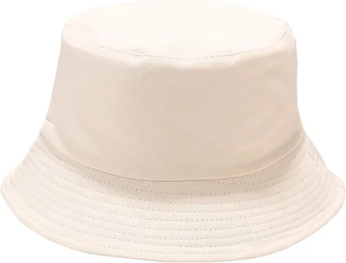 Xingzou Sombrero de pescador reversible de doble cara con estampado unisex