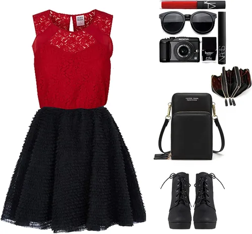 Vista 7 de Bolso chico en bandolera de mujer para celular minicartera tarjetera monedero de manohombro