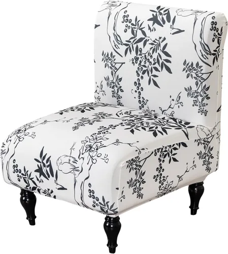 Vista 44 de Funda para Silla Sin Brazos Eco-Ancheng Desmontable Fundas para Sillas Decorativas Sin Brazos Lavables Funda para Silla Deslizante Sin Brazos Funda