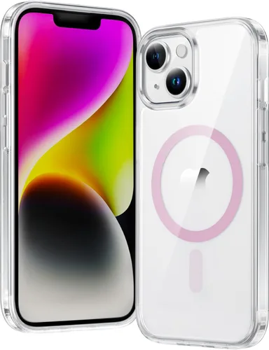 Vista 107 de FNTCASE para iPhone Air Case Clear: Fundas magnéticas para teléfono con protector de pantalla a prueba de caídas, compatibles con Magsafe, delgadas